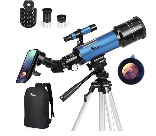 Telmu F40070M Telescope with Backpack - Brand New!