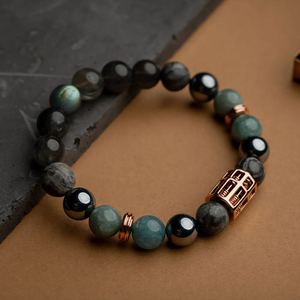 The Cardinal - Abacus Bracelet