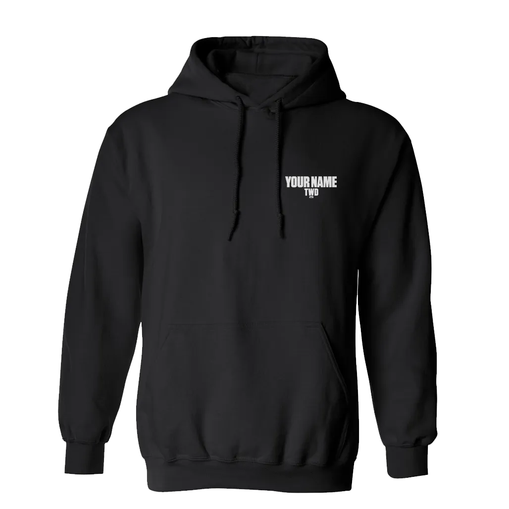 The Walking Dead Ride Don't Walk Personalized Fleece Hooded Sweatshirt