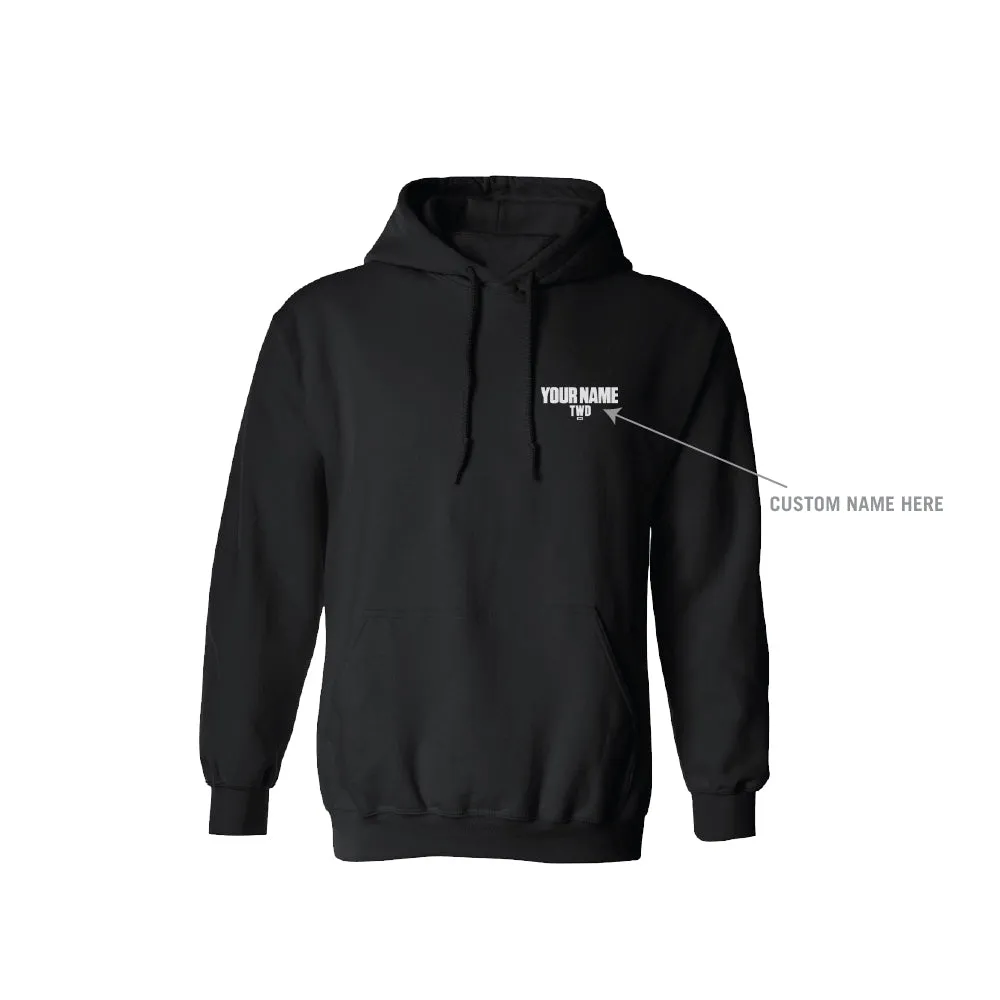 The Walking Dead Ride Don't Walk Personalized Fleece Hooded Sweatshirt