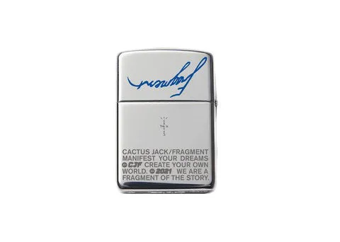 Travis Scott Cactus Jack For Fragment Zippo Lighter Multi