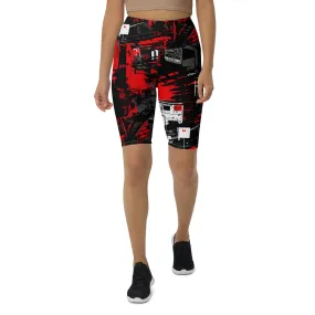 Urban Chic: Women's Mile After Mile Biker Shorts - Urban Decay 001