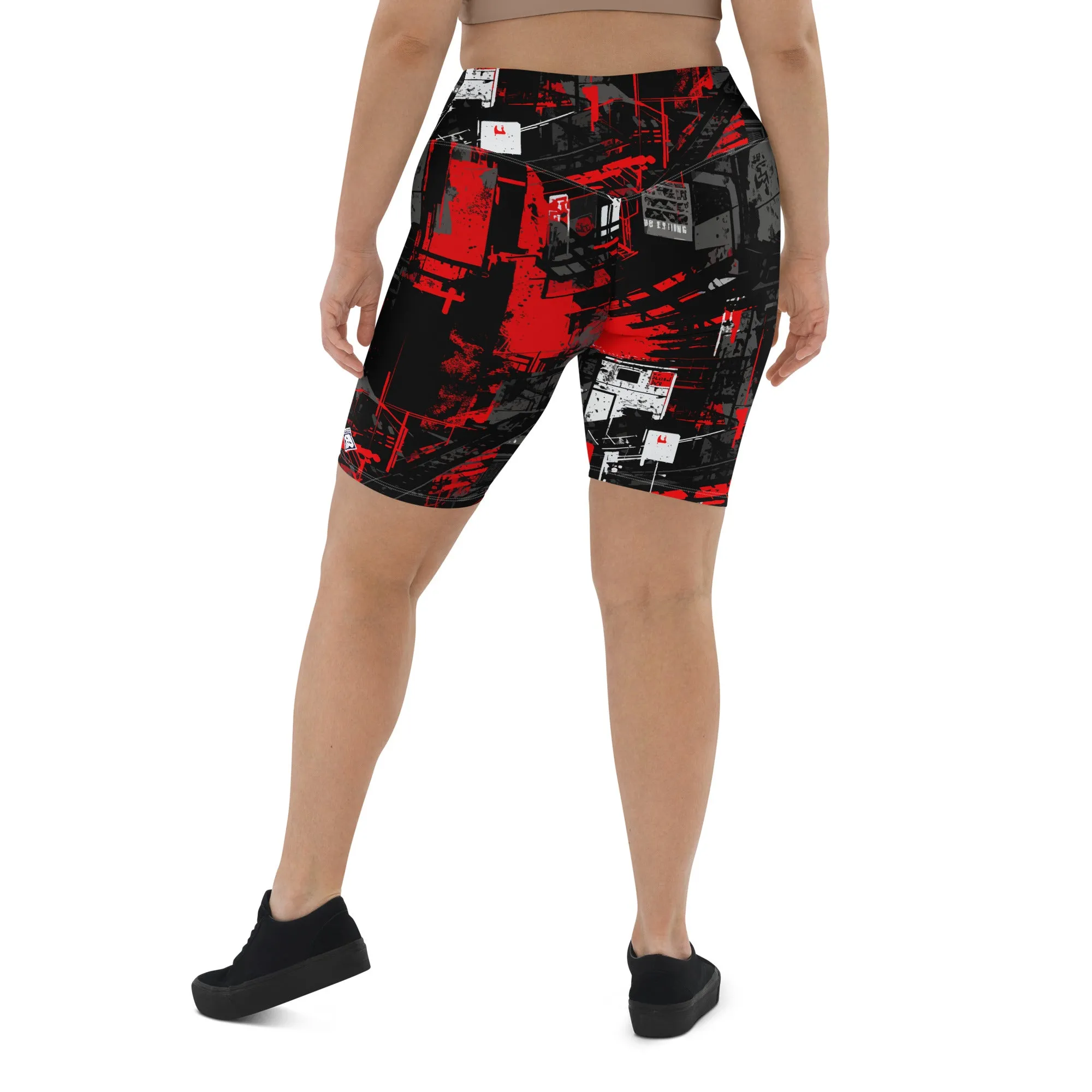 Urban Chic: Women's Mile After Mile Biker Shorts - Urban Decay 001