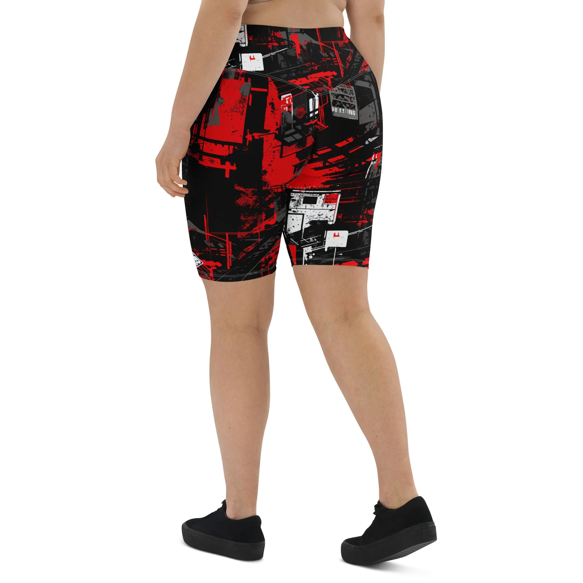 Urban Chic: Women's Mile After Mile Biker Shorts - Urban Decay 001