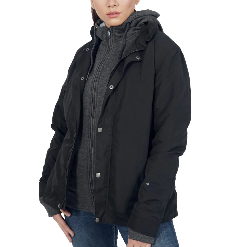 Vanessa Black Hooded Jacket