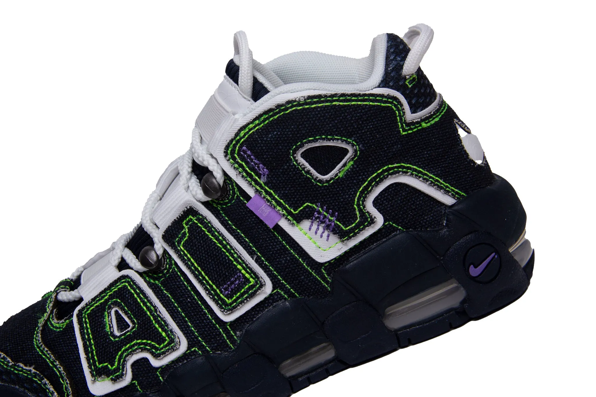 WMNS Nike Air More Uptempo x Serena Williams Design Crew "Dark Obsidian"