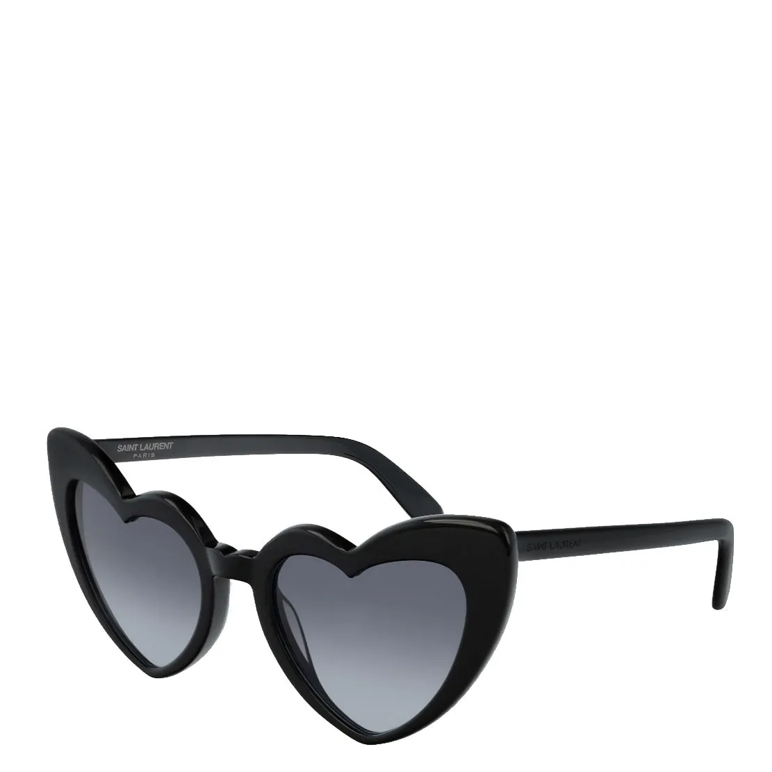 YSL SL181 Loulou Heart Sunglasses, Black